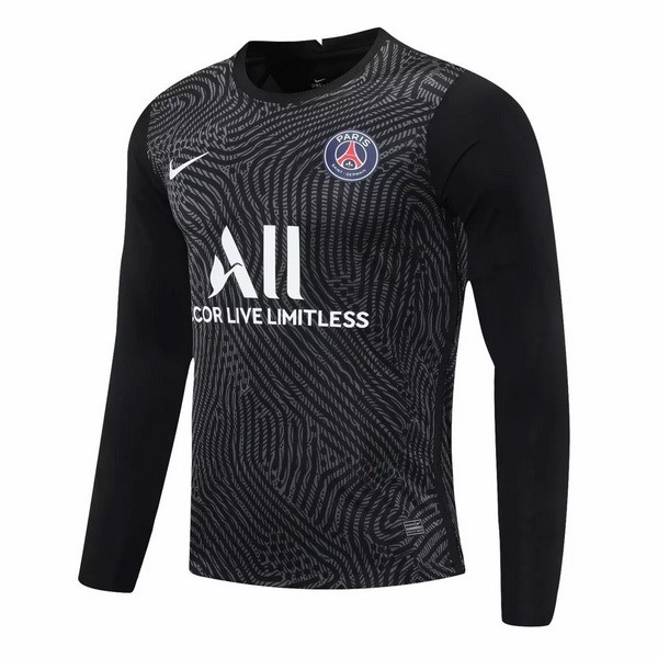 Trikot Paris Saint Germain ML Torwart 2020-21 Schwarz Fussballtrikots Günstig